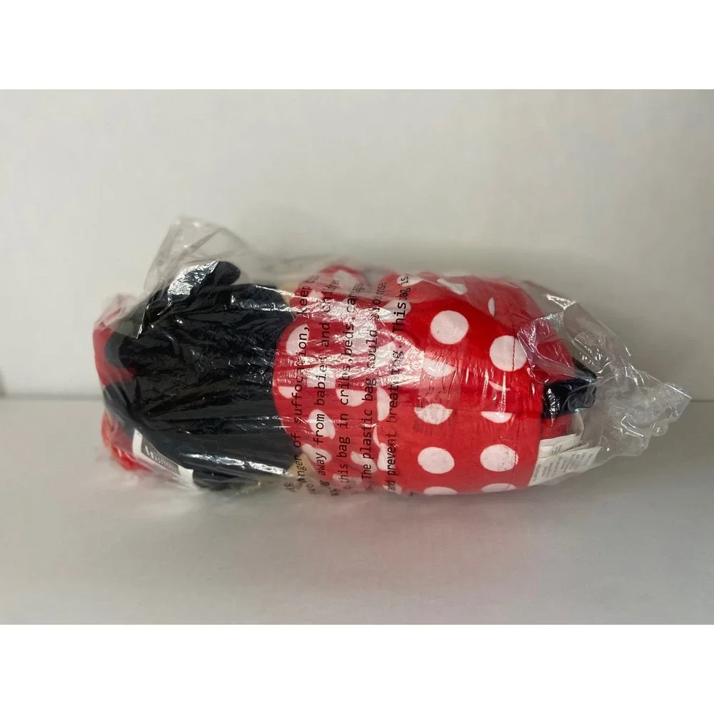 Disney Minnie Mouse Plush Red Polka Dot Dress Jay Franco‎ & Sons 15 Inch NIB